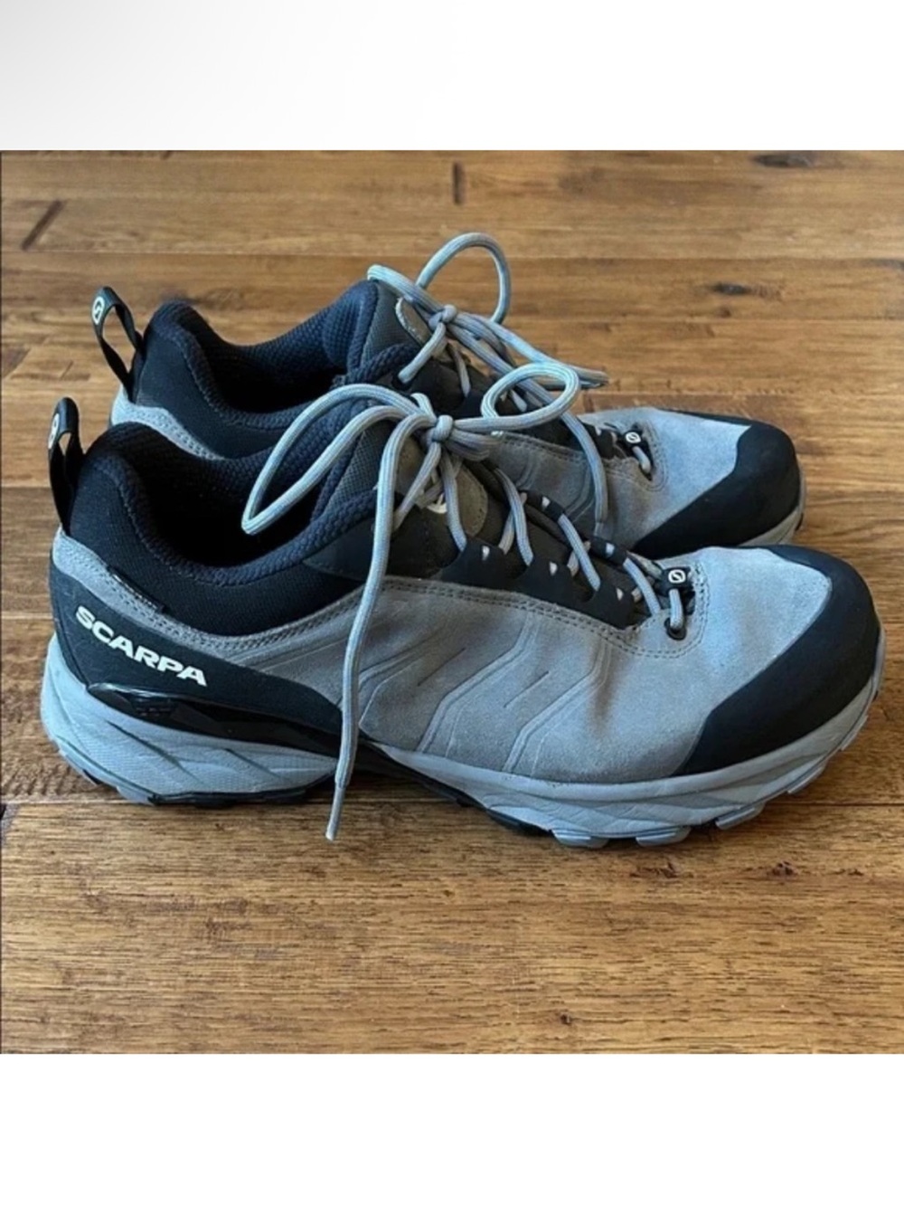 Scarpa Rush Trail GTX HIking Approach Shoes Smoke Provence Gray Size 40.5